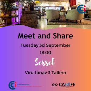 Meet and Share 3d september 2024